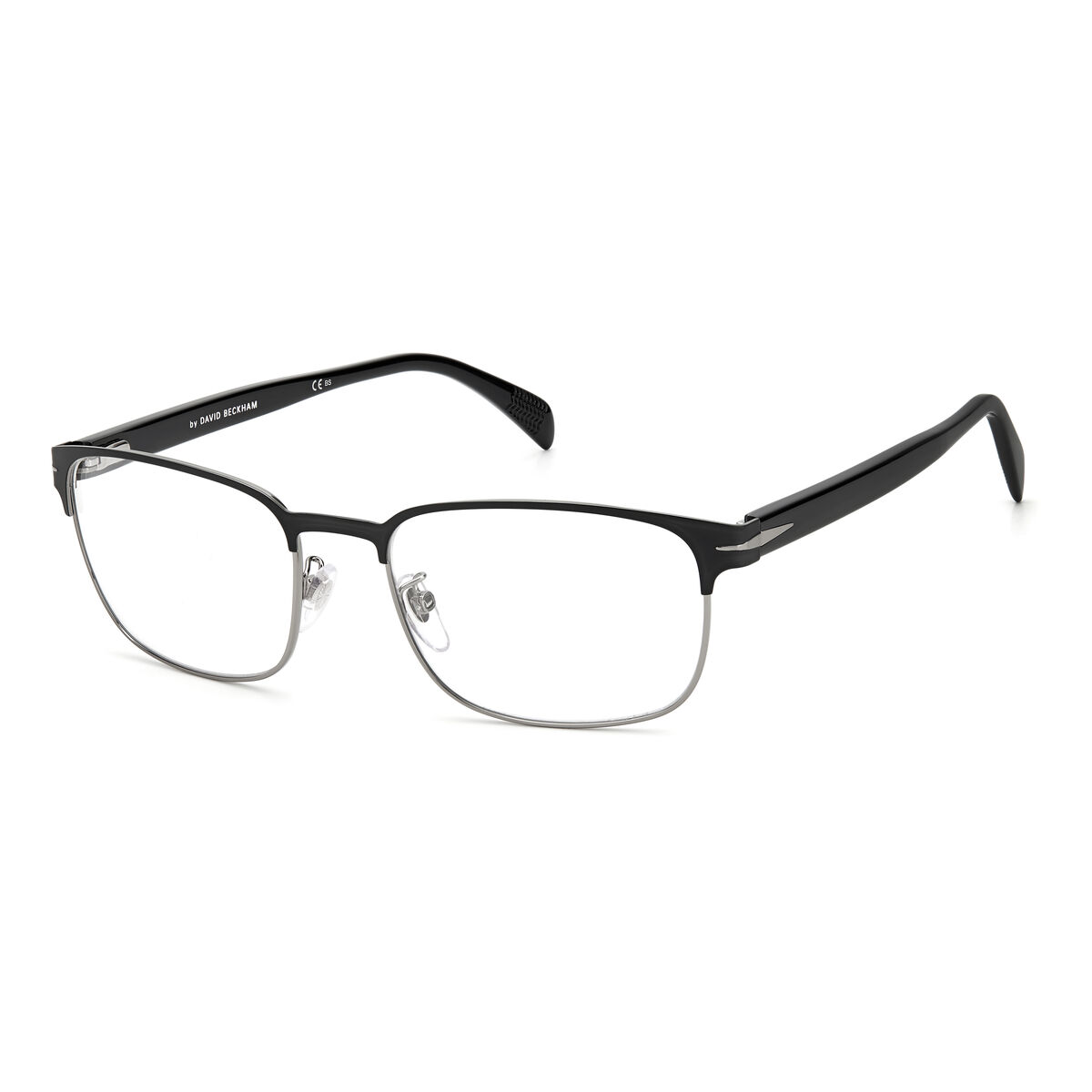 Men' Spectacle frame David Beckham Black ø 56 mm